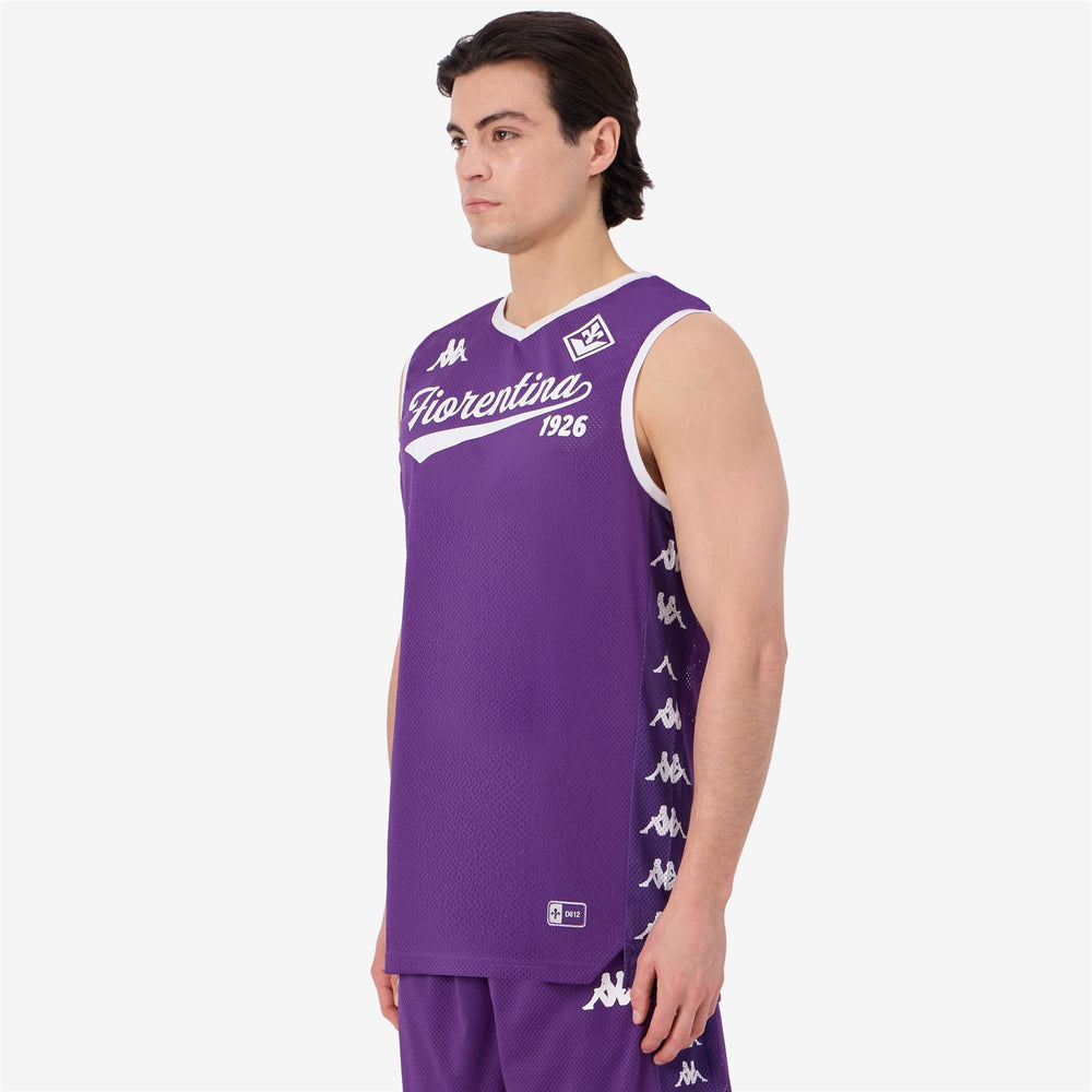SUPPORTER CABASKY FIORENTINA Violet Indigo-white | Kappa discount