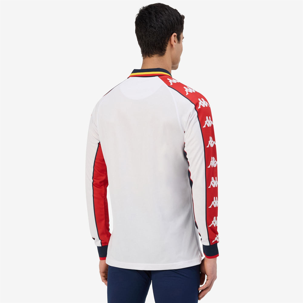 KOMBAT 2025 GENOA White-red-blue Dk | Kappa US