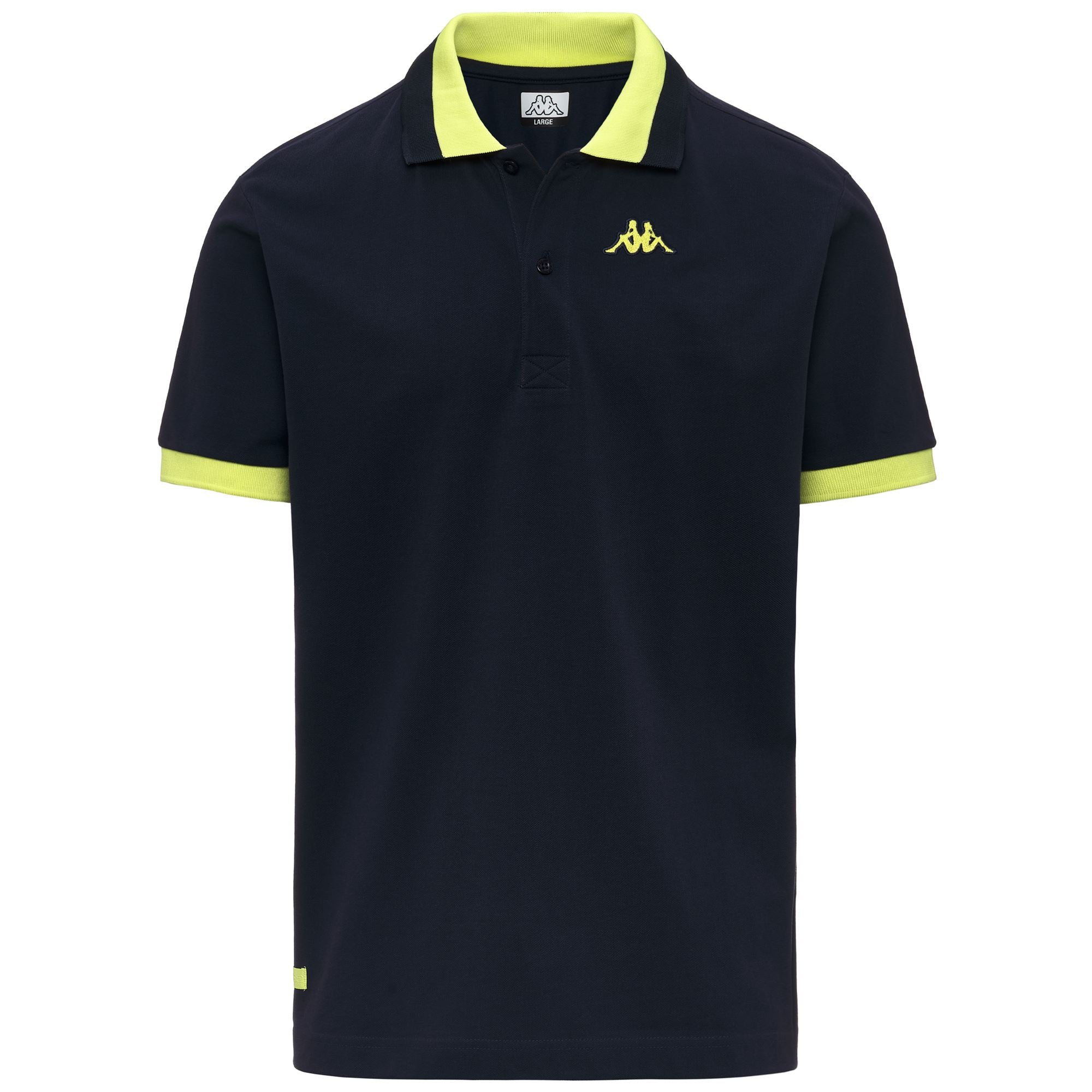 LOGO NEON Blue Marine - Neon Yellow | Kappa US