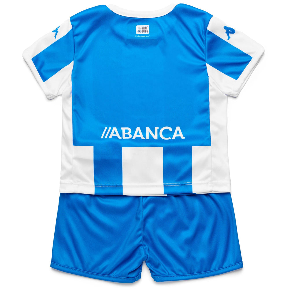KOMBAT BABY KIT DEPORTIVO Blue-white-sponsor | Kappa for sale