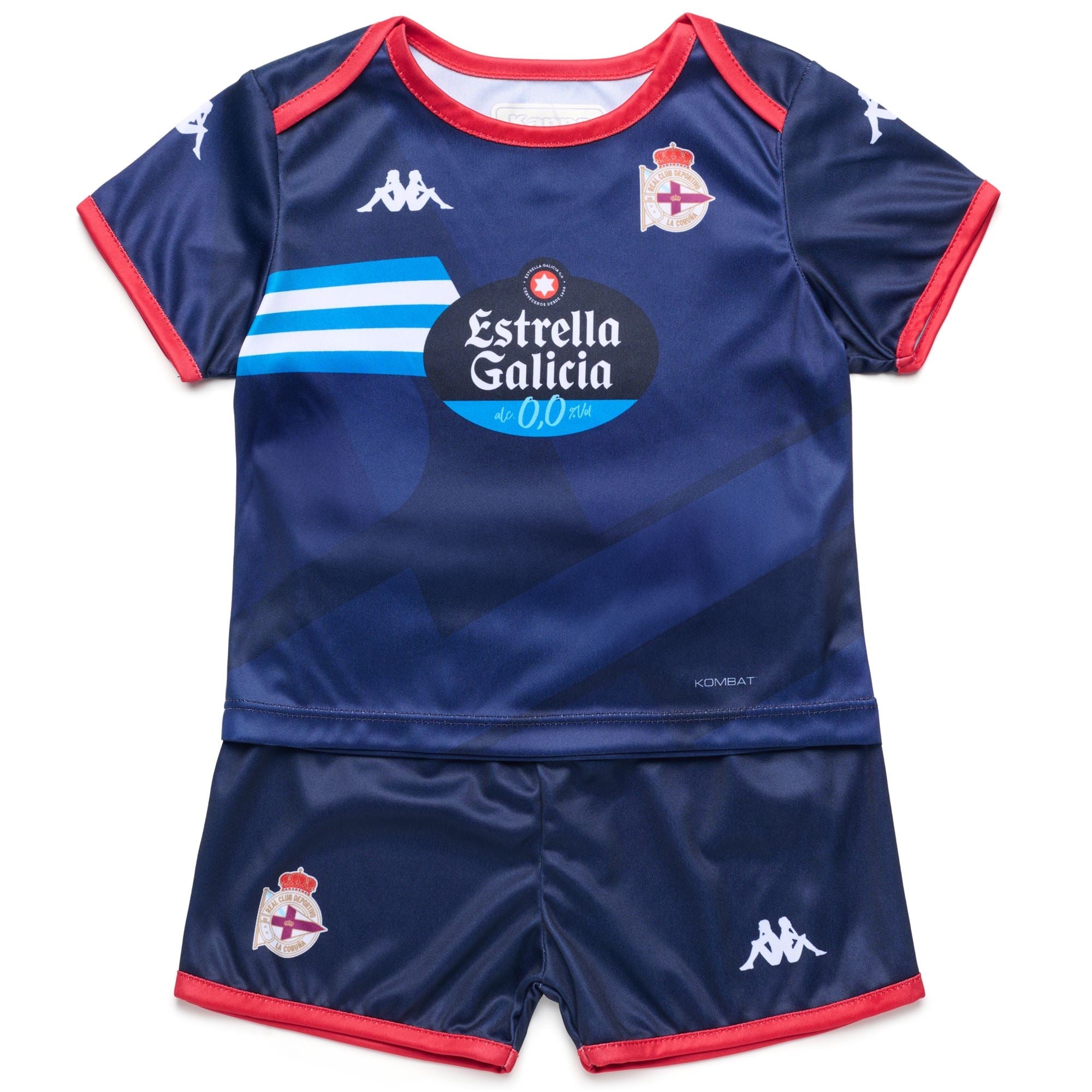 KOMBAT BABY KIT DEPORTIVO Blue Marine-red Dk-sponsor | Kappa sale