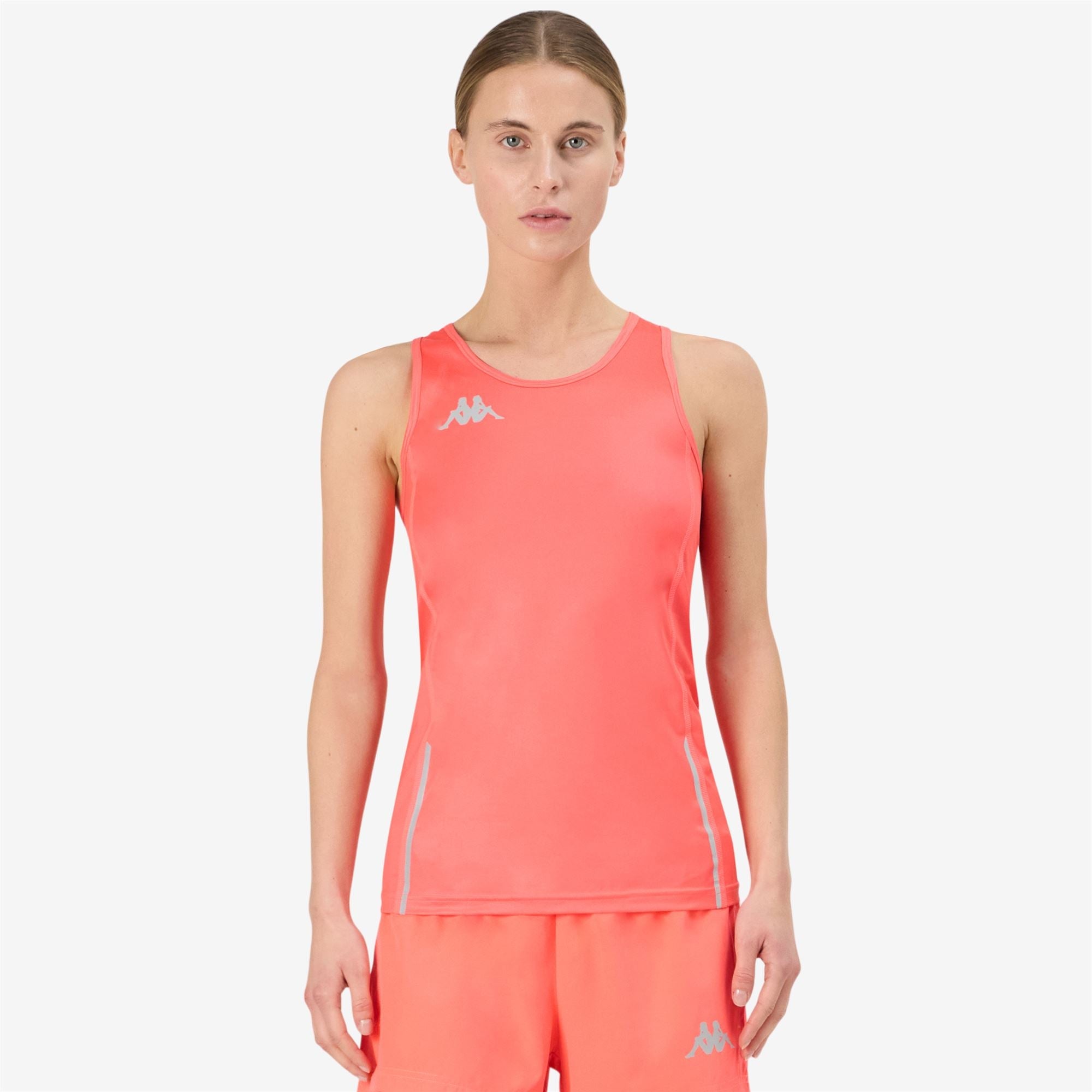 KOMBAT RUN FINES Neon Coral | Kappa near me