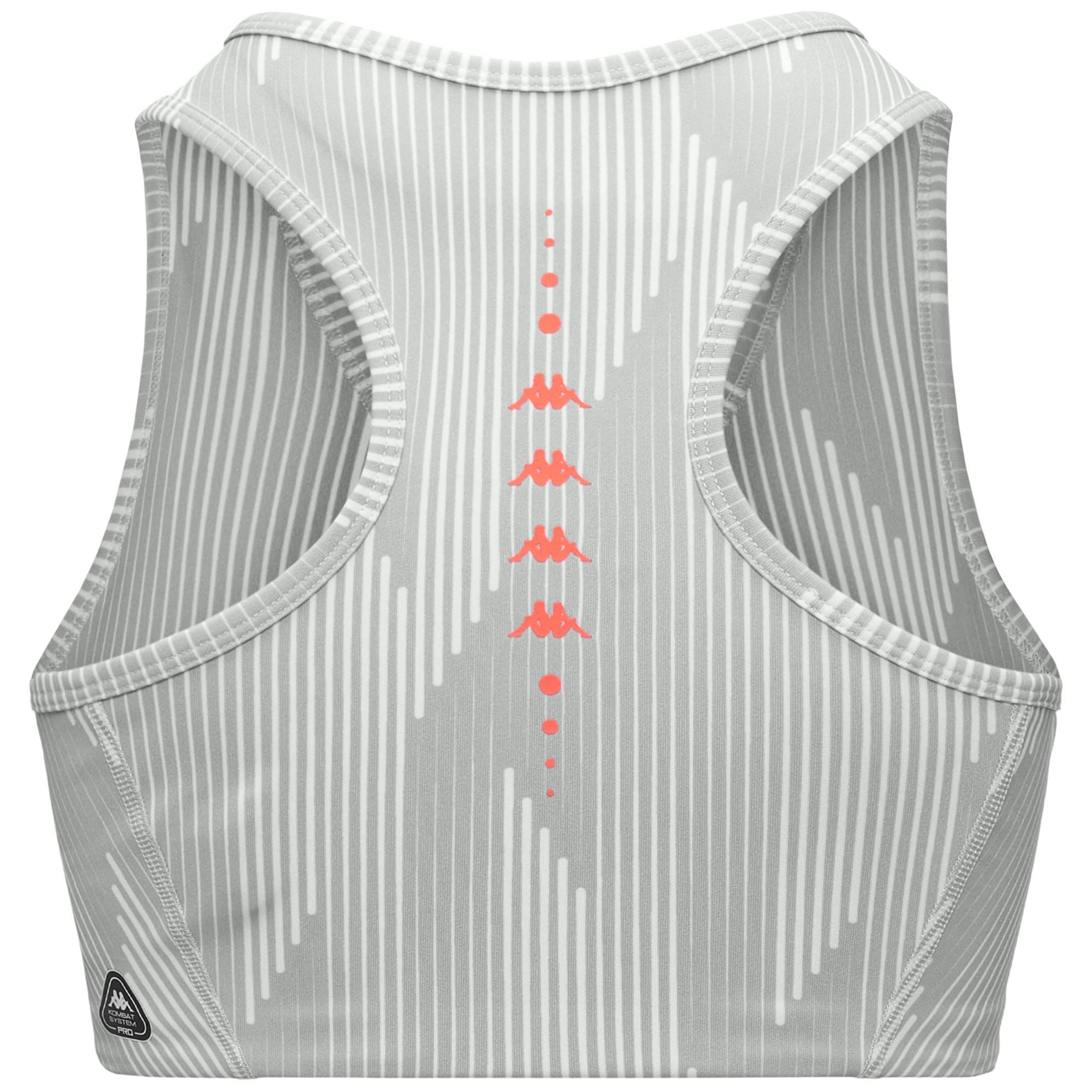 KOMBAT GACIN Grey Ash - White | Kappa US