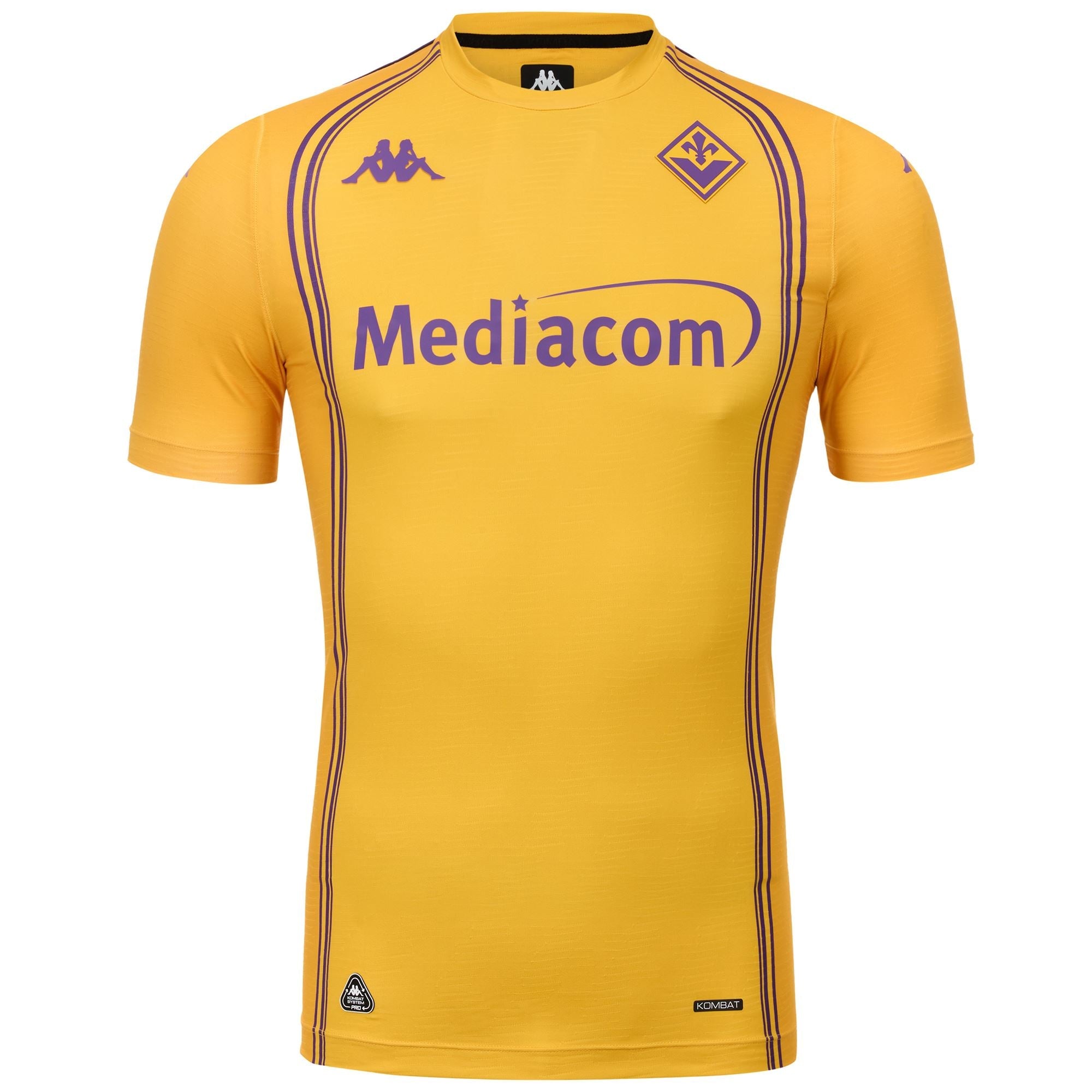 KOMBAT PRO 2026 GK FIORENTINA Yellow Bumblebee-yellow Daylily-violet Indigo | Kappa for sale