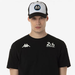 SUPPORTER INDRA 24H LE MANS Black - White | Kappa on sale