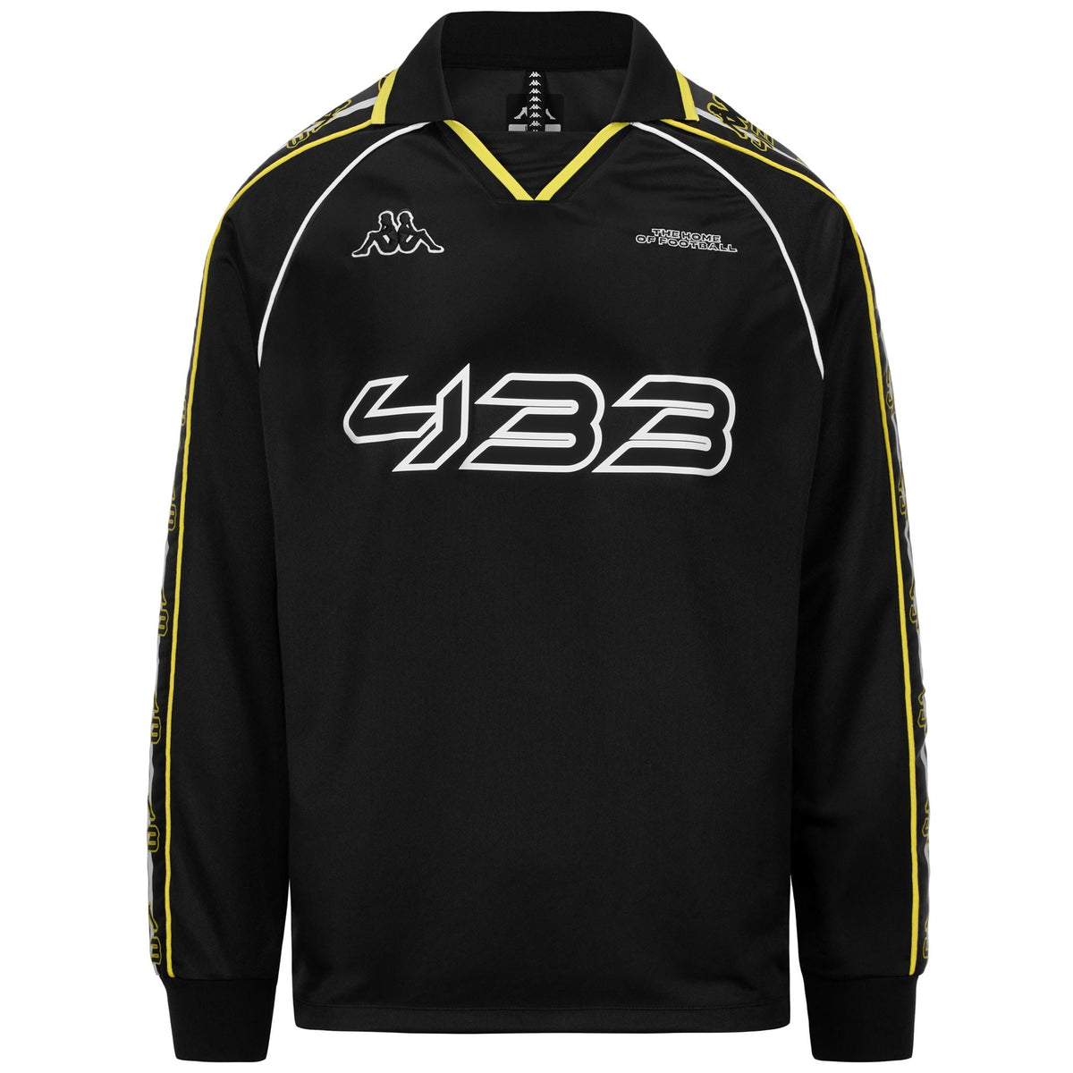 222 BANDA ROMBAT 433 Black-white-yellow Blazing | Kappa online