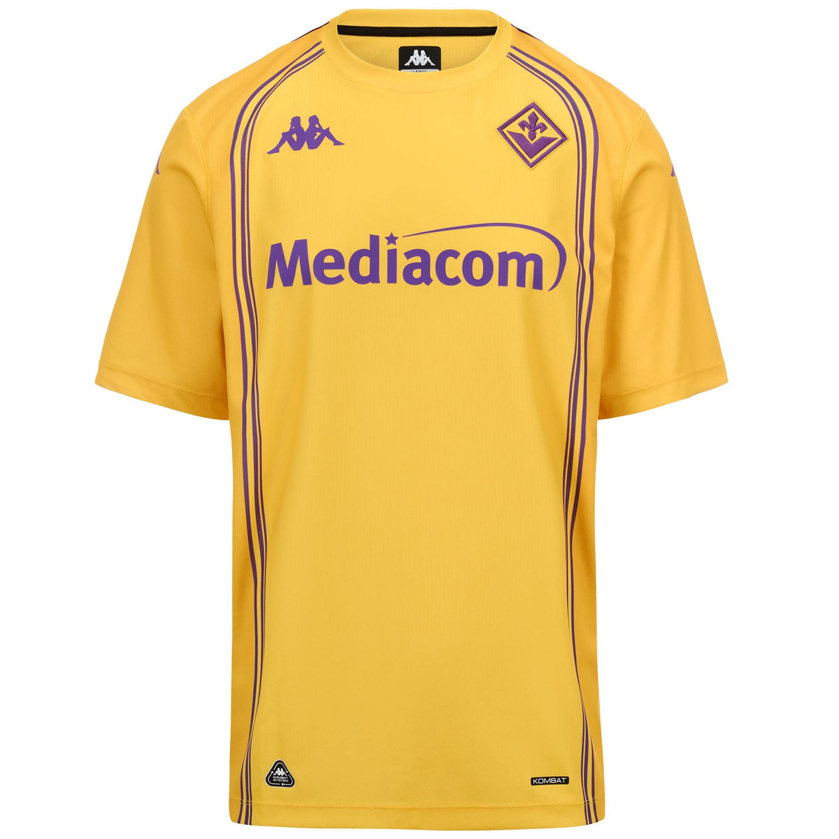KOMBAT 2026 GK FIORENTINA Yellow Bumblebee-yellow Daylily-violet Indigo | Kappa US