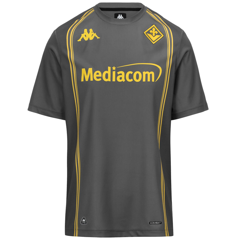 KOMBAT 2026 GK FIORENTINA Grey Poppy-grey Shadow Dk-yellow Bumblebee | Kappa near me