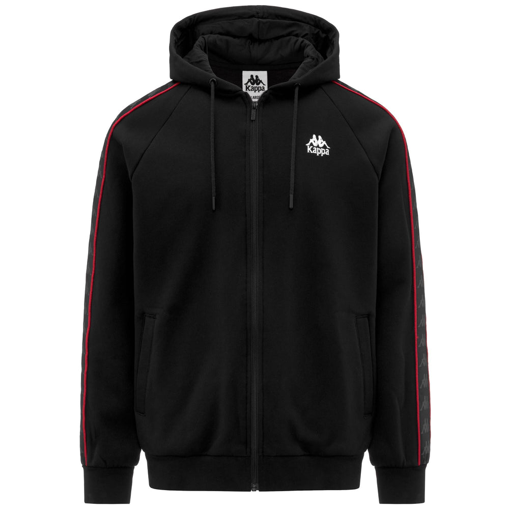 222 BANDA ZAMIN 4 Black - Red Racing - White | Kappa US