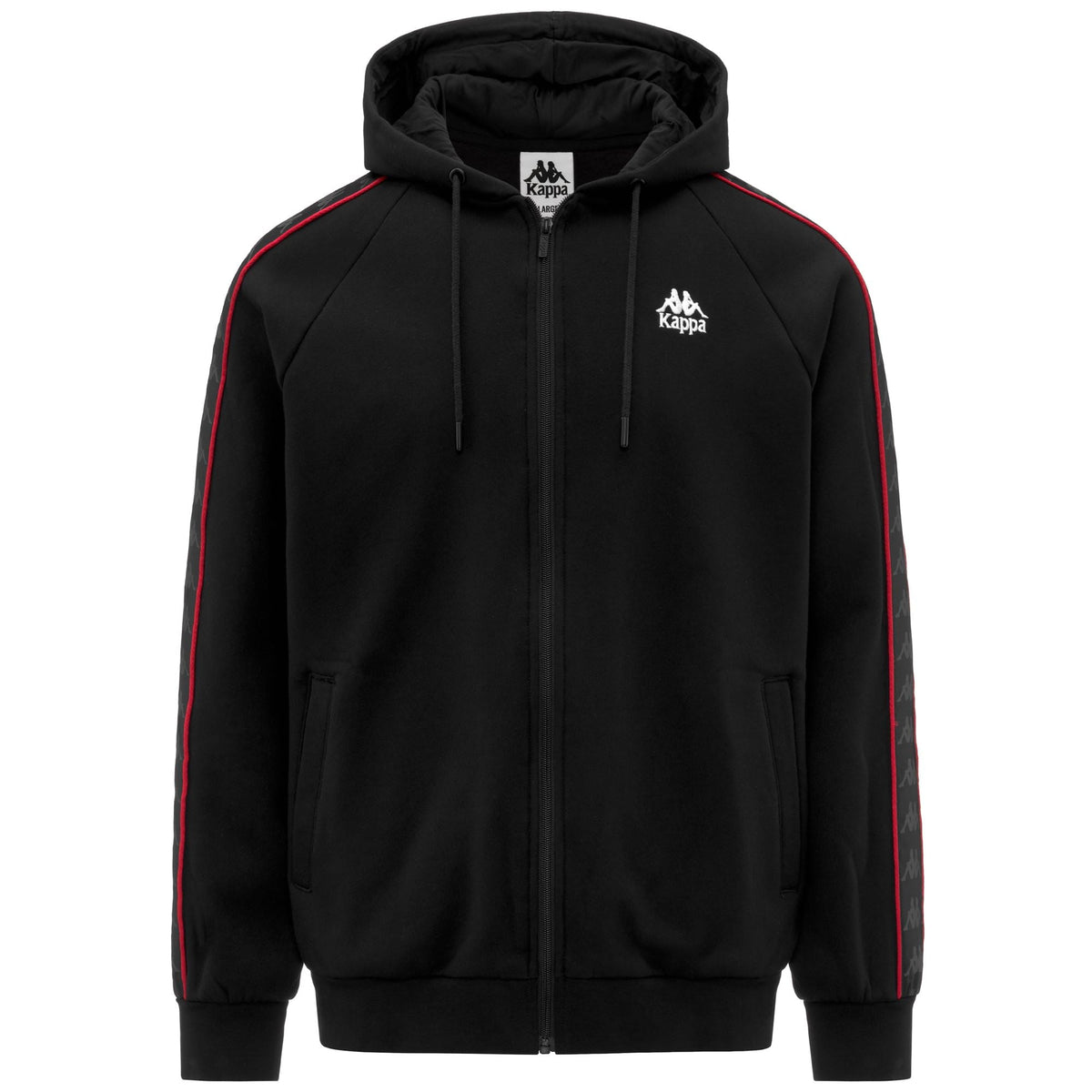 222 BANDA ZAMIN 4 Black - Red Racing - White | Kappa US