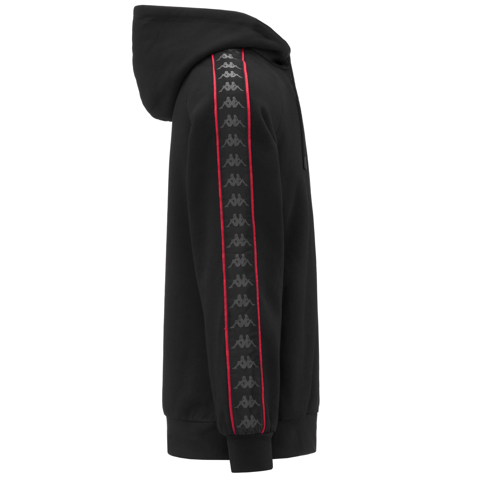 222 BANDA ZAMIN 4 Black - Red Racing - White | Kappa US
