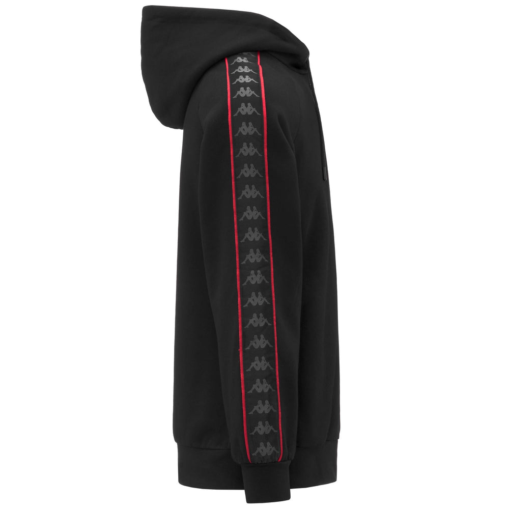 222 BANDA ZAMIN 4 Black - Red Racing - White | Kappa US