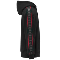 222 BANDA ZAMIN 4 Black - Red Racing - White | Kappa US