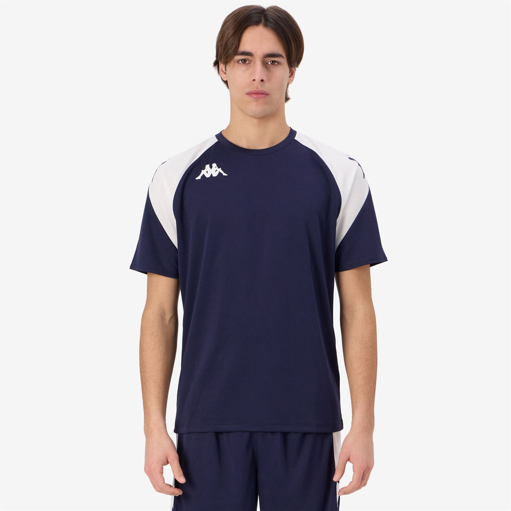 KAPPA4FOOTBALL LORETO Blue Marine-white | Kappa discount