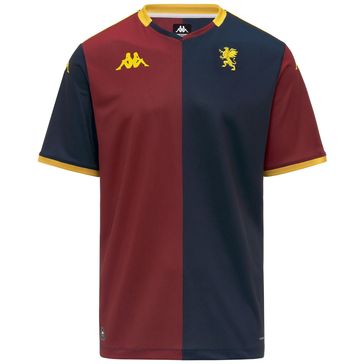 KOMBAT 2026 HOME GENOA Red Dk-blue Dk-yellow | Kappa on sale
