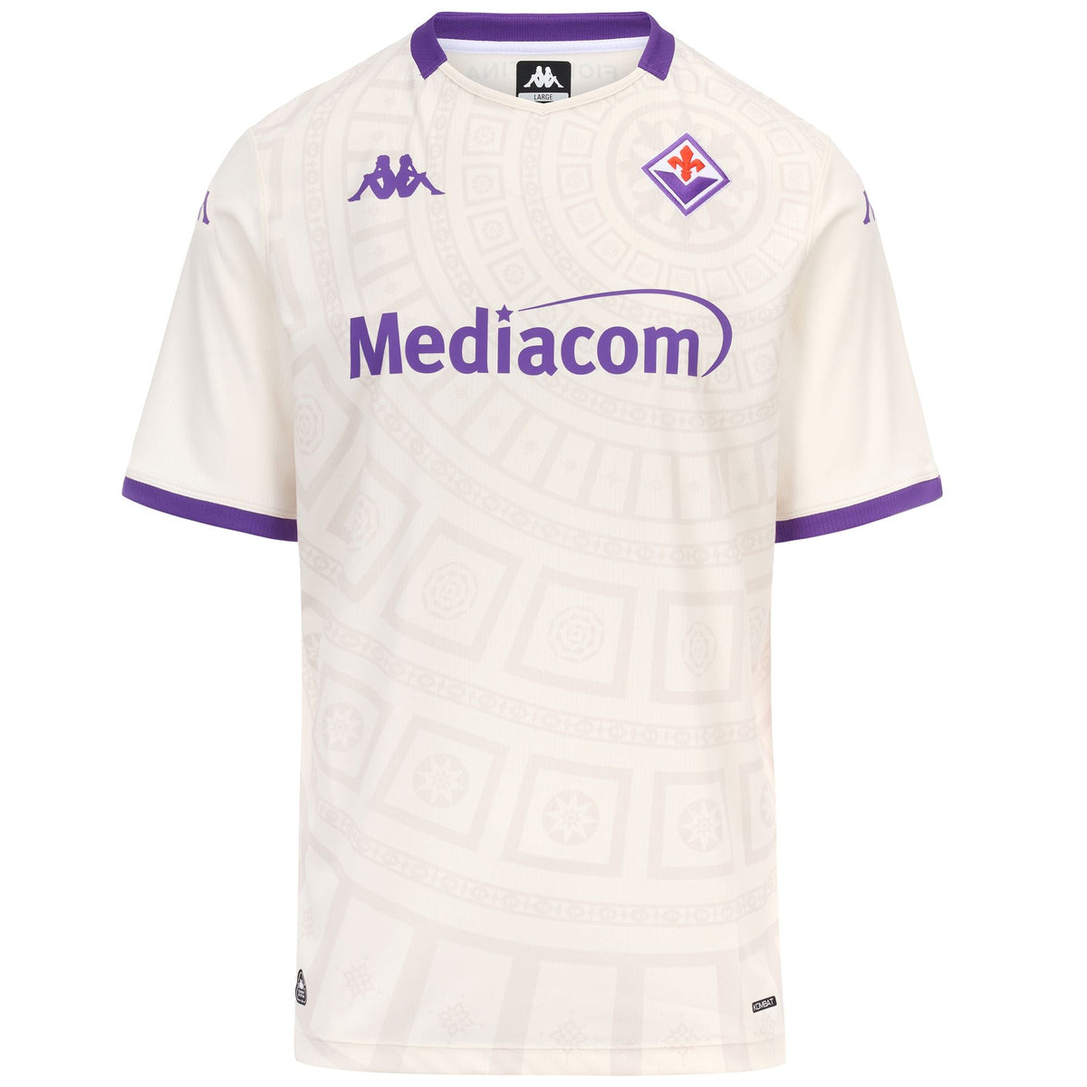 KOMBAT 2026 AWAY FIORENTINA White Whisper-violet Tillandsia | Kappa on sale