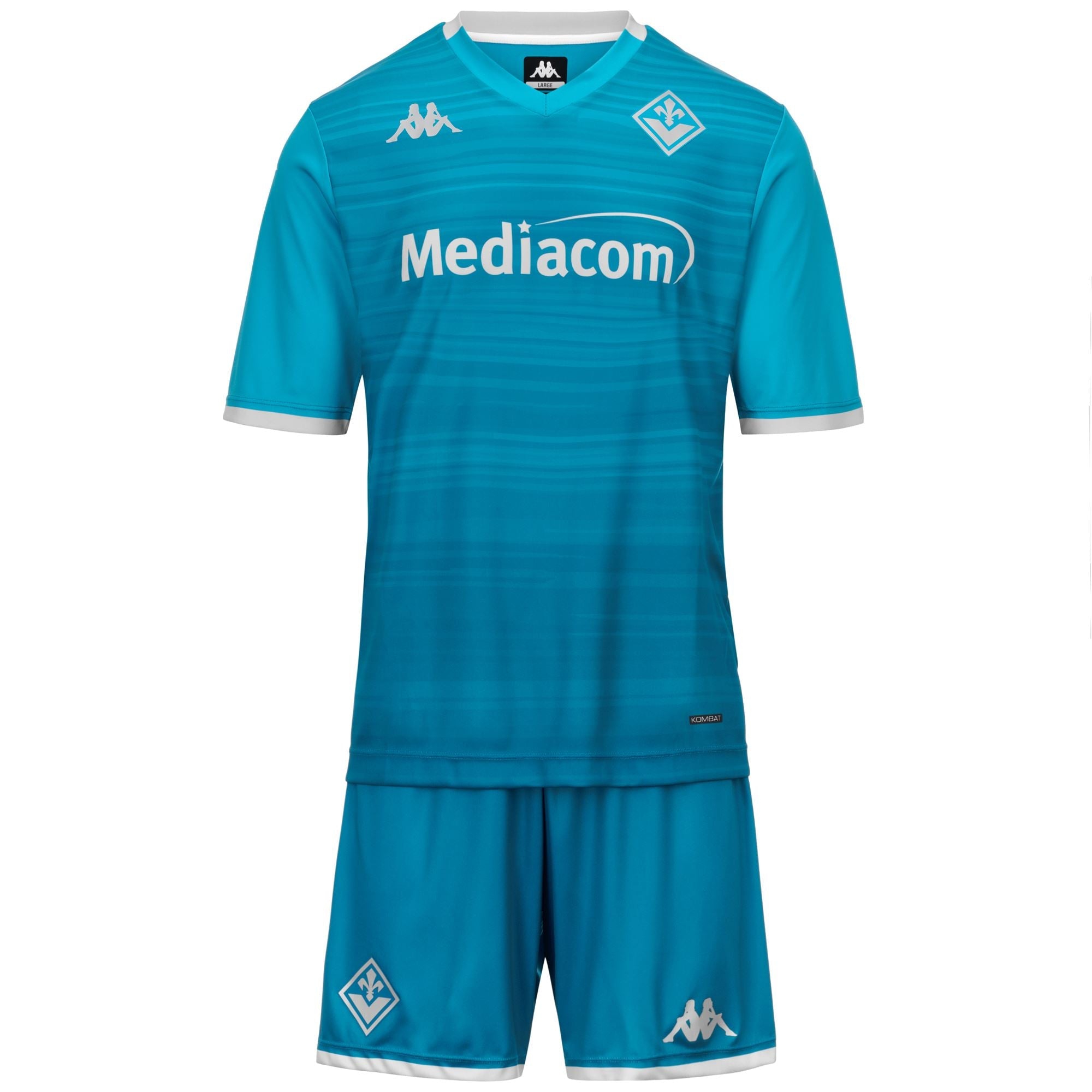 KOMBAT KIT 2026 THIRD FIORENTINA Turquoise Crystal-grey Silver | Kappa sale