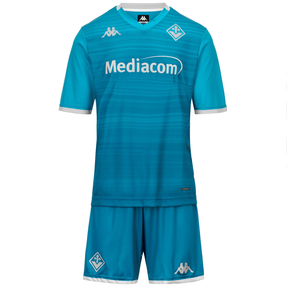 KOMBAT KIT 2026 THIRD FIORENTINA Turquoise Crystal-grey Silver | Kappa sale