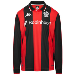 KOMBAT 2026 HOME OGC NICE Red-black-sponsor | Kappa on sale