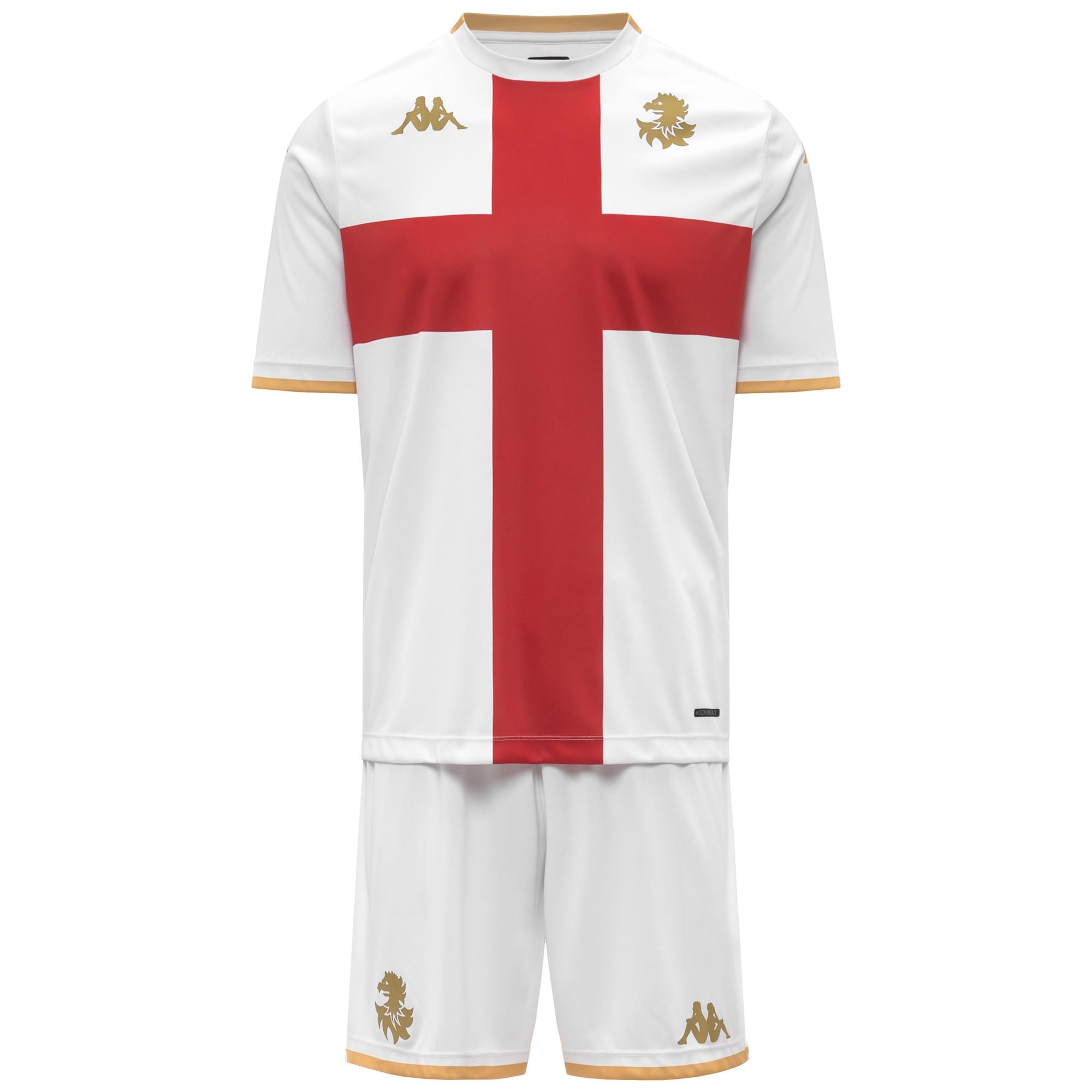 KOMBAT KIT 2026 AWAY GENOA White-red Blaze-yellow Gold Rich | Kappa discount