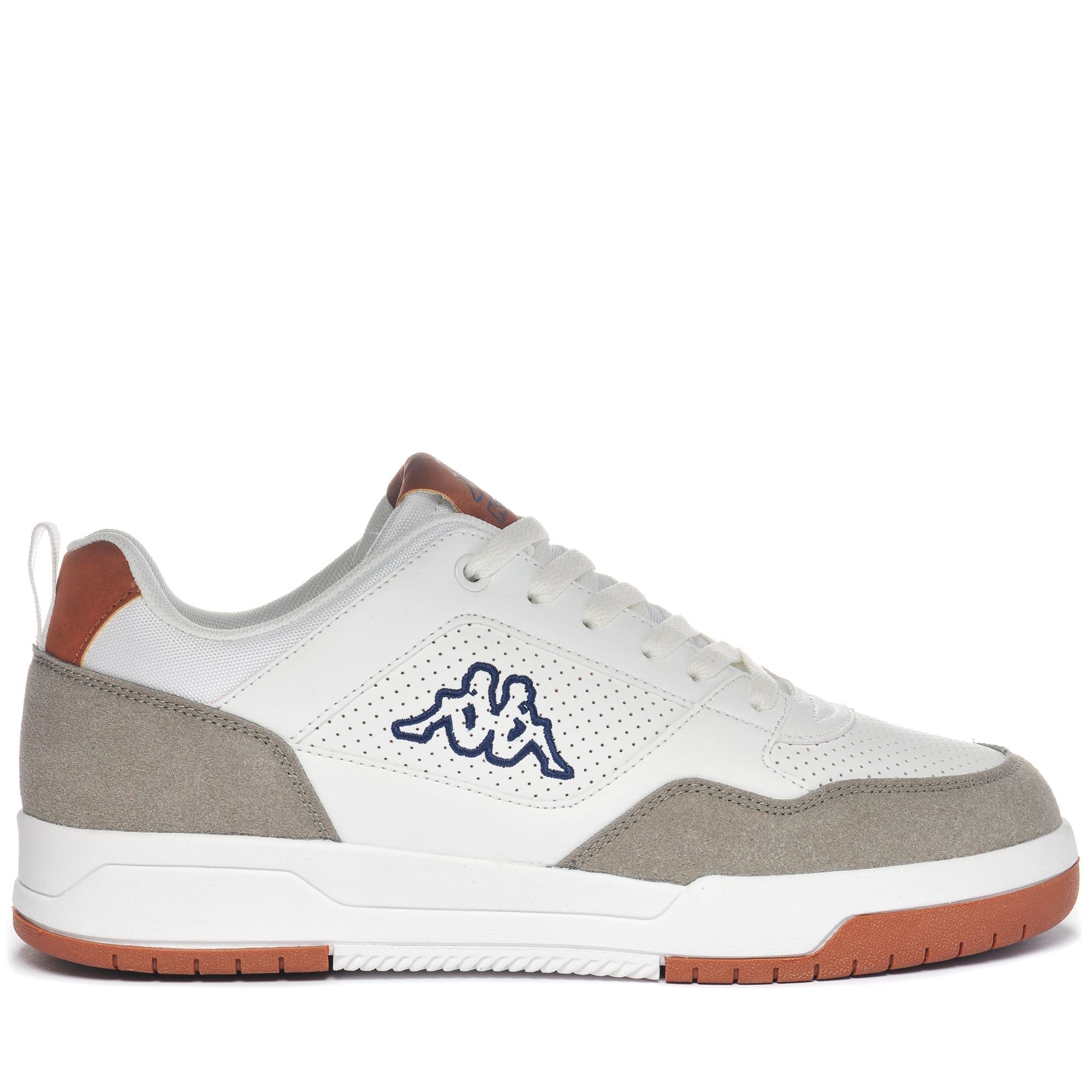 LOGO MANIS White - Brown Dk Khaki | Kappa US