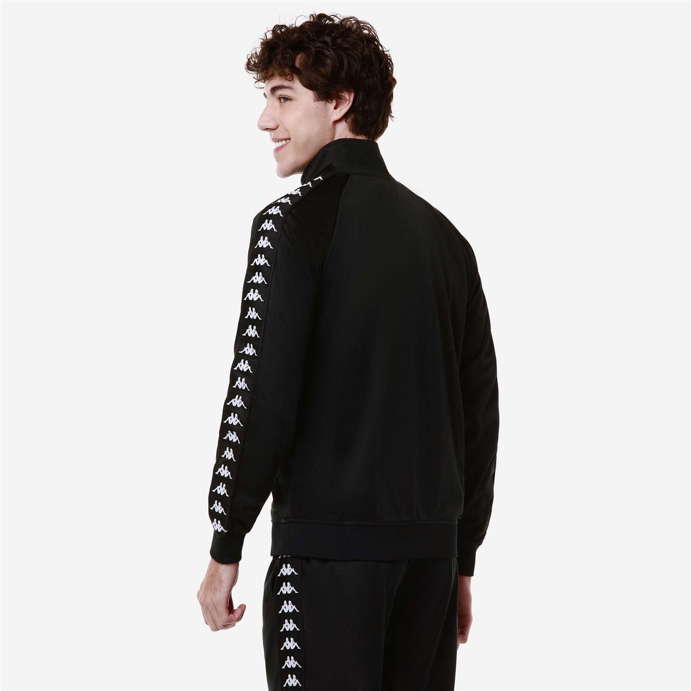 222 BANDA ANNISTON SLIM Black - White | Kappa online