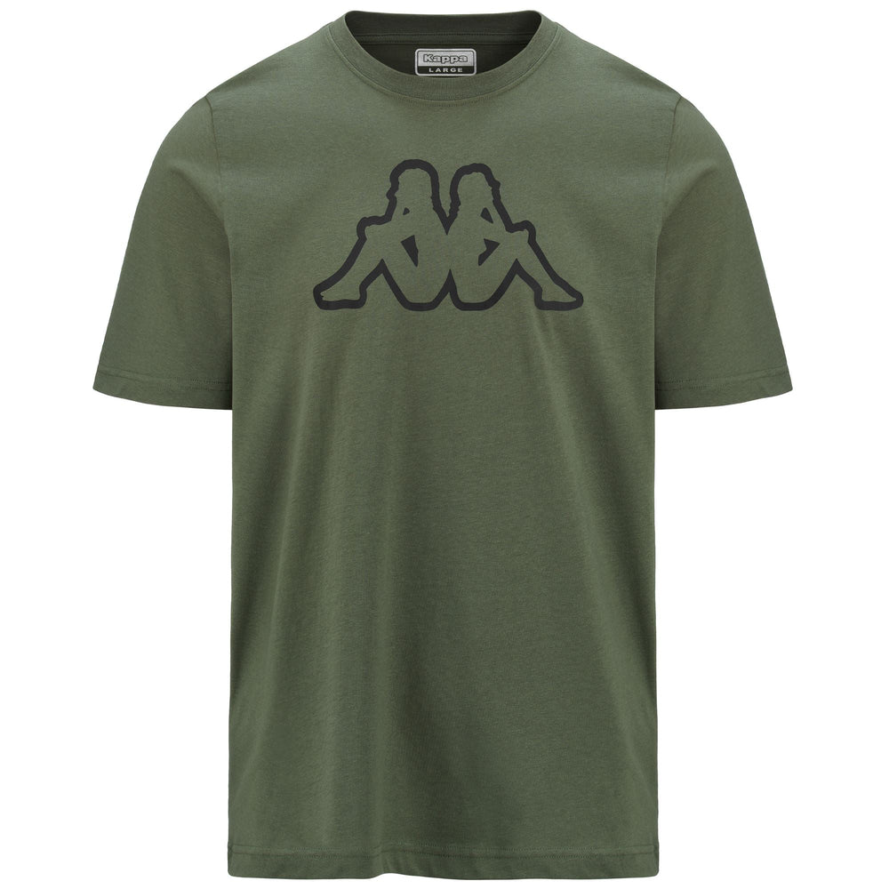 LOGO AMBERIS 140 Green Thyme - Black | Kappa for sale