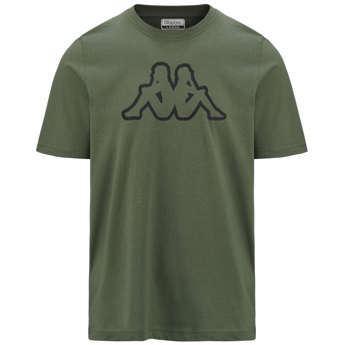 LOGO AMBERIS 140 Green Thyme - Black | Kappa for sale