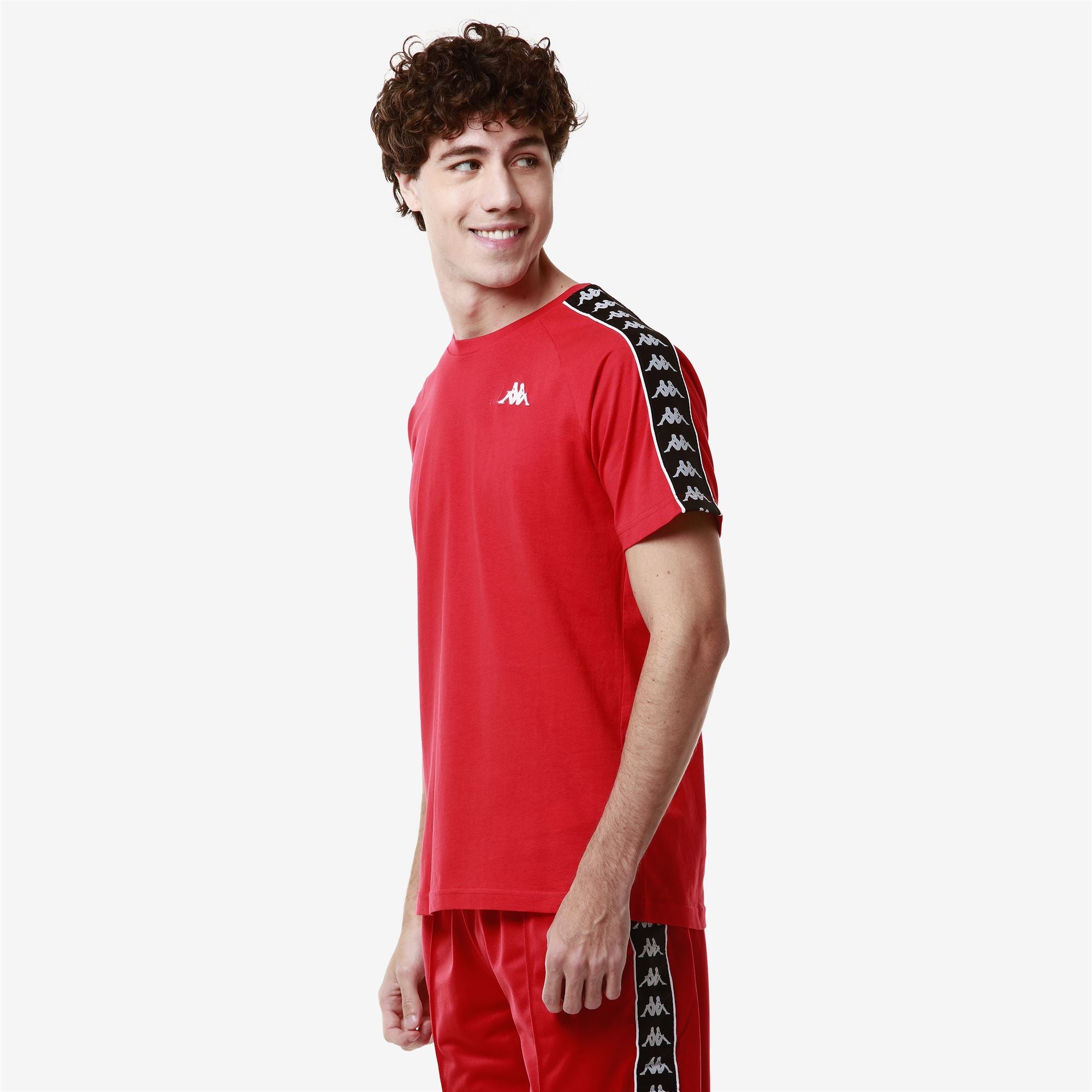 222 BANDA COEN SLIM Red-black | Kappa near me