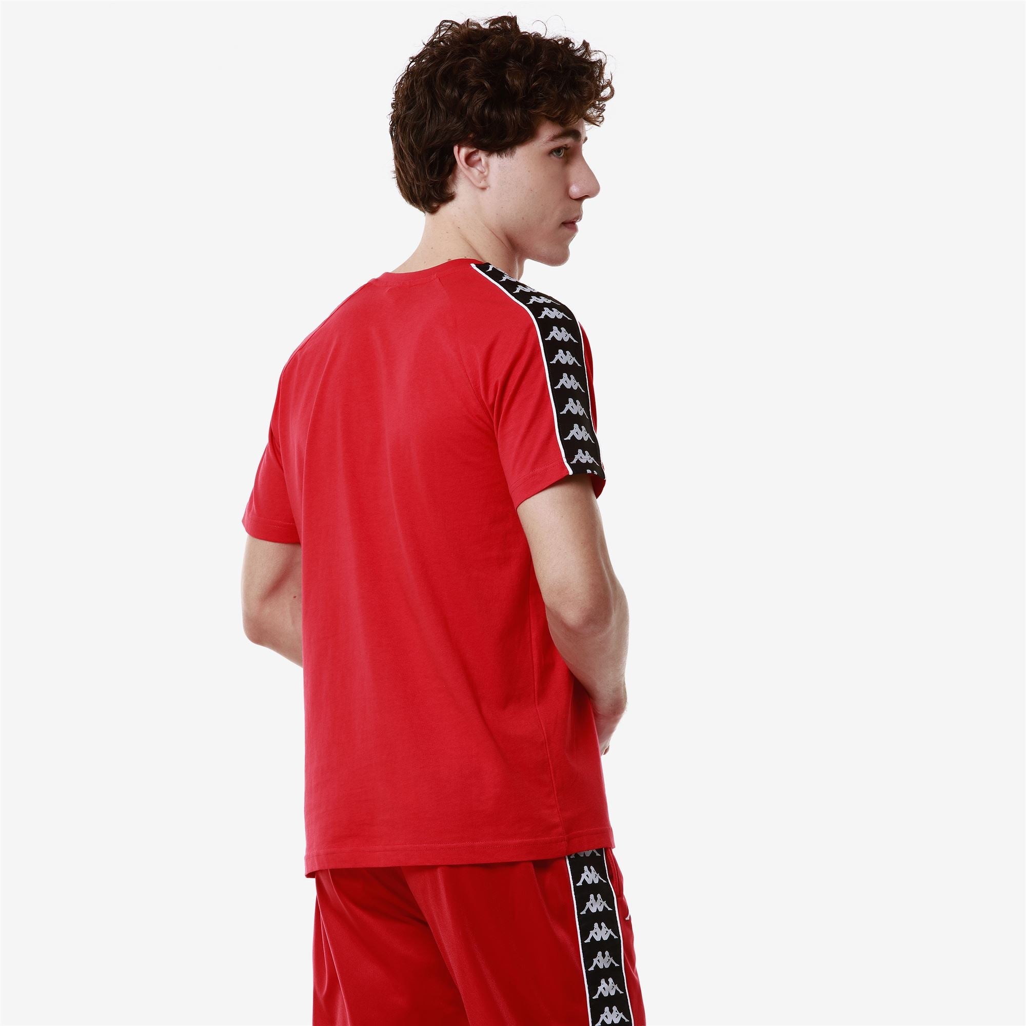 222 BANDA COEN SLIM Red-black | Kappa near me
