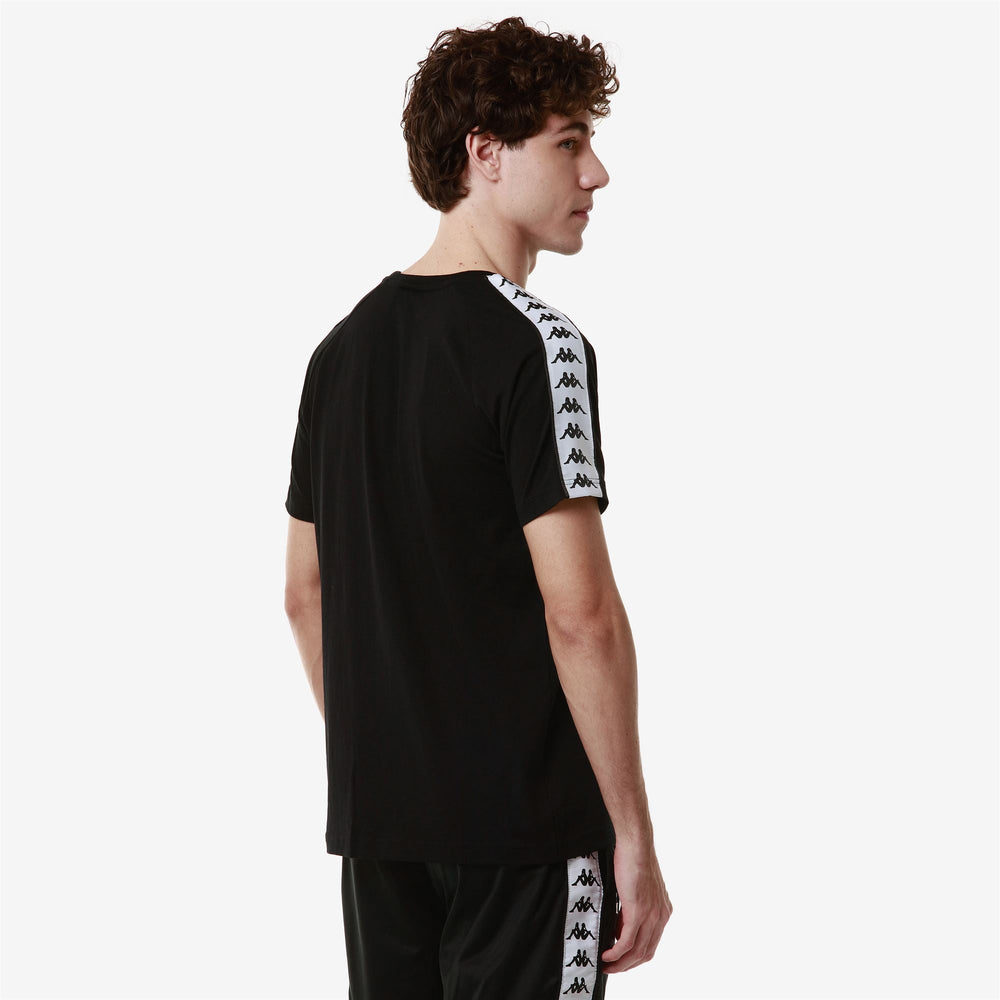 222 BANDA COEN SLIM Black - White | Kappa for sale