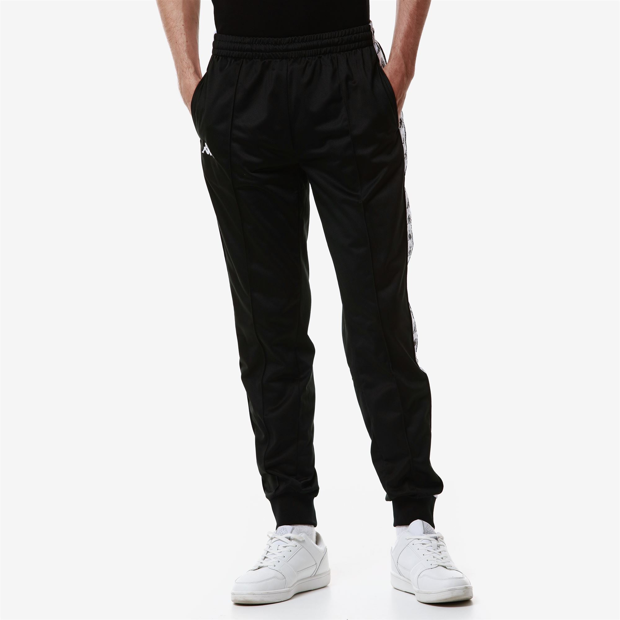 222 BANDA RASTORIA SLIM Black - White | Kappa sale