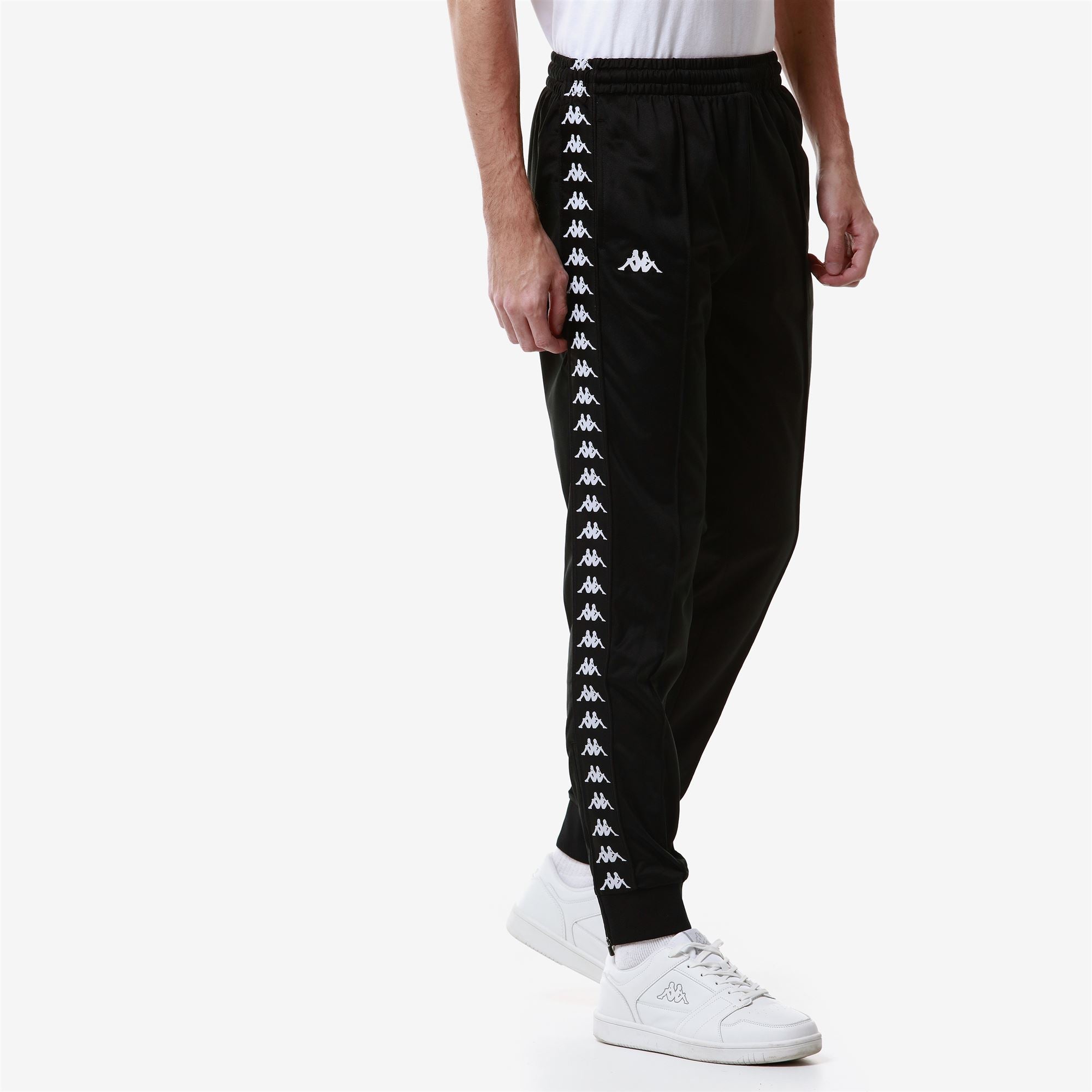 222 BANDA RASTORIA SLIM Black - White | Kappa online