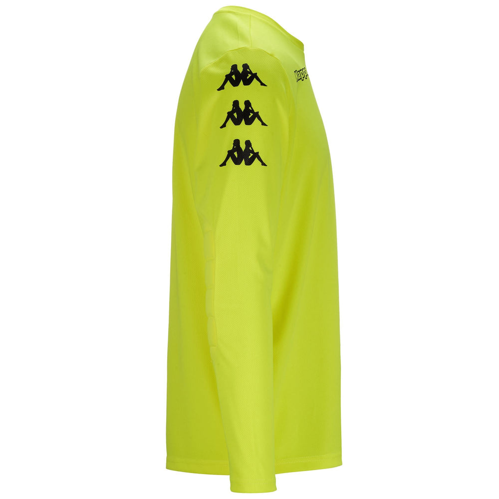 KAPPA4FOOTBALL GK TEE Neon Yellow | Kappa for sale