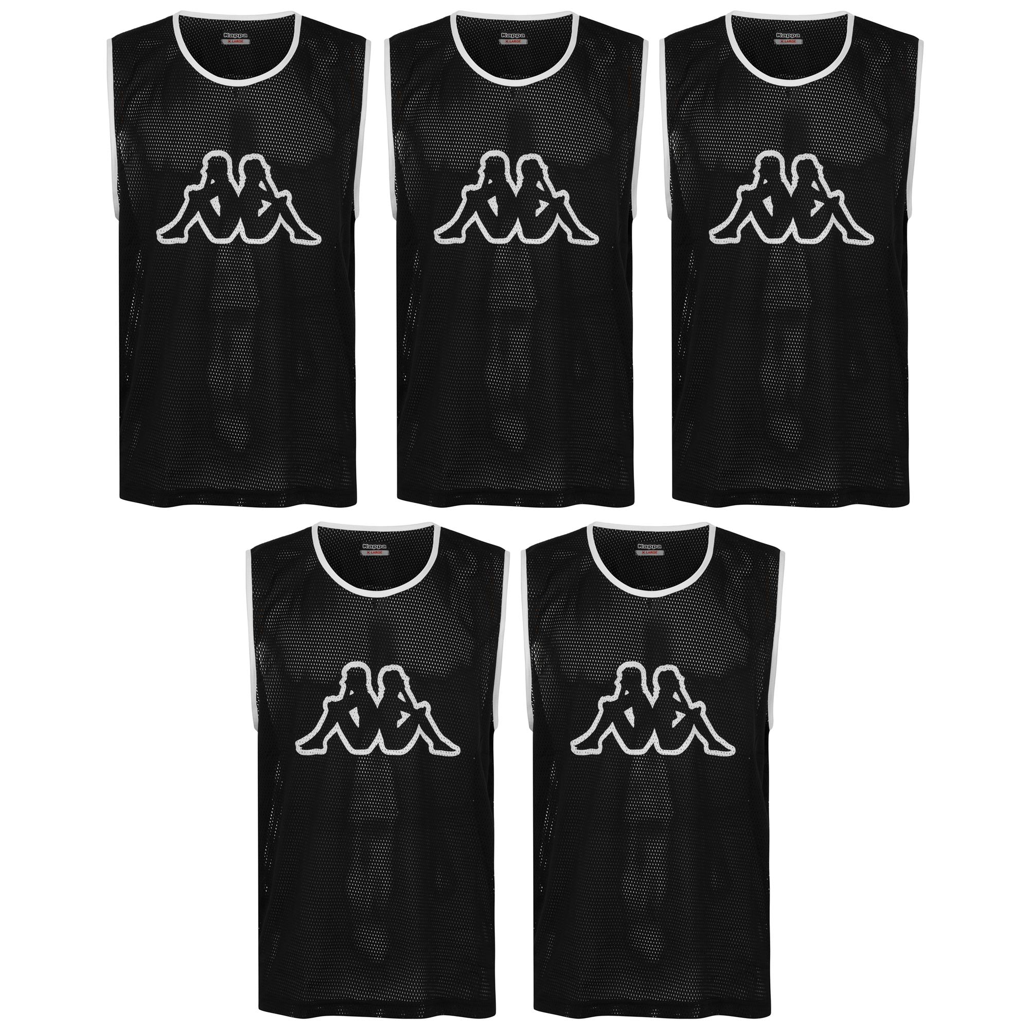 KAPPA4FOOTBALL NIPOLA 2 5PACK Black | Kappa discount