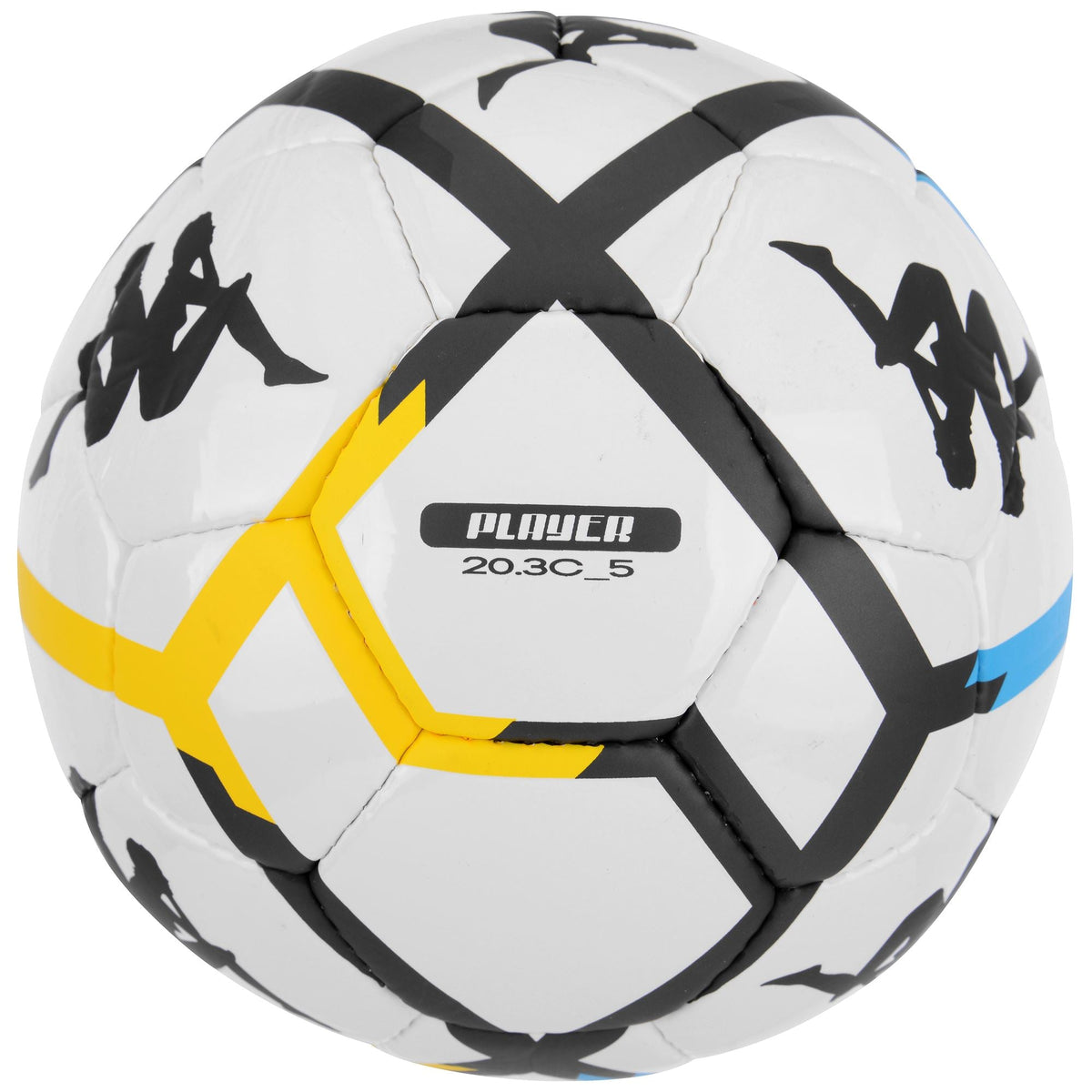 PLAYER 20.3C White-brown-yellow-azure | Kappa near me