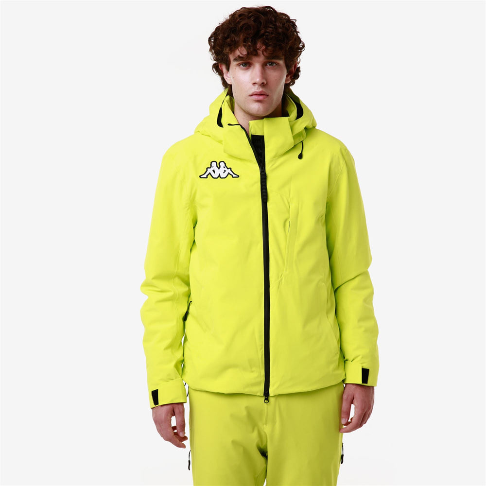 6CENTO 606 Yellow Lime - Black | Kappa near me