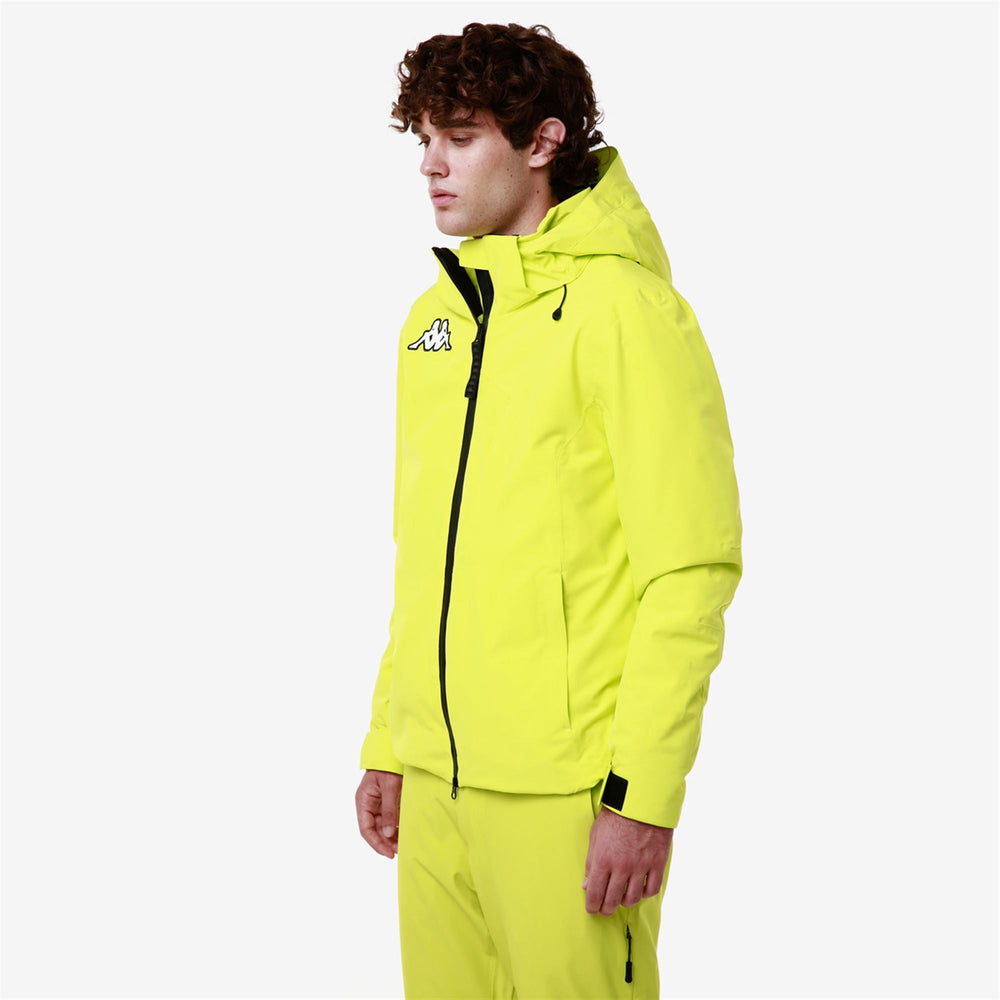 6CENTO 606 Yellow Lime - Black | Kappa near me