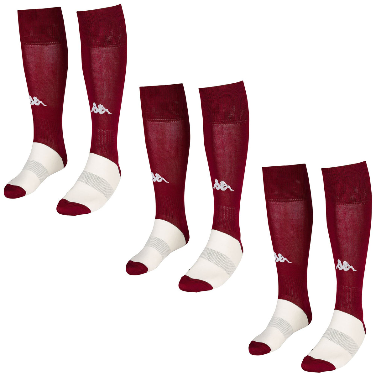 KAPPA4FOOTBALL WULGAR 3PACK Red Granata | Kappa US