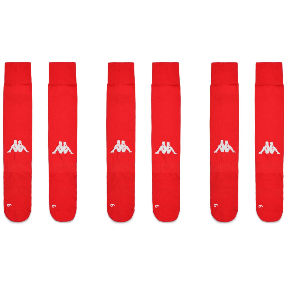 KAPPA4FOOTBALL PENAO 3PACK Red Chinese | Kappa discount