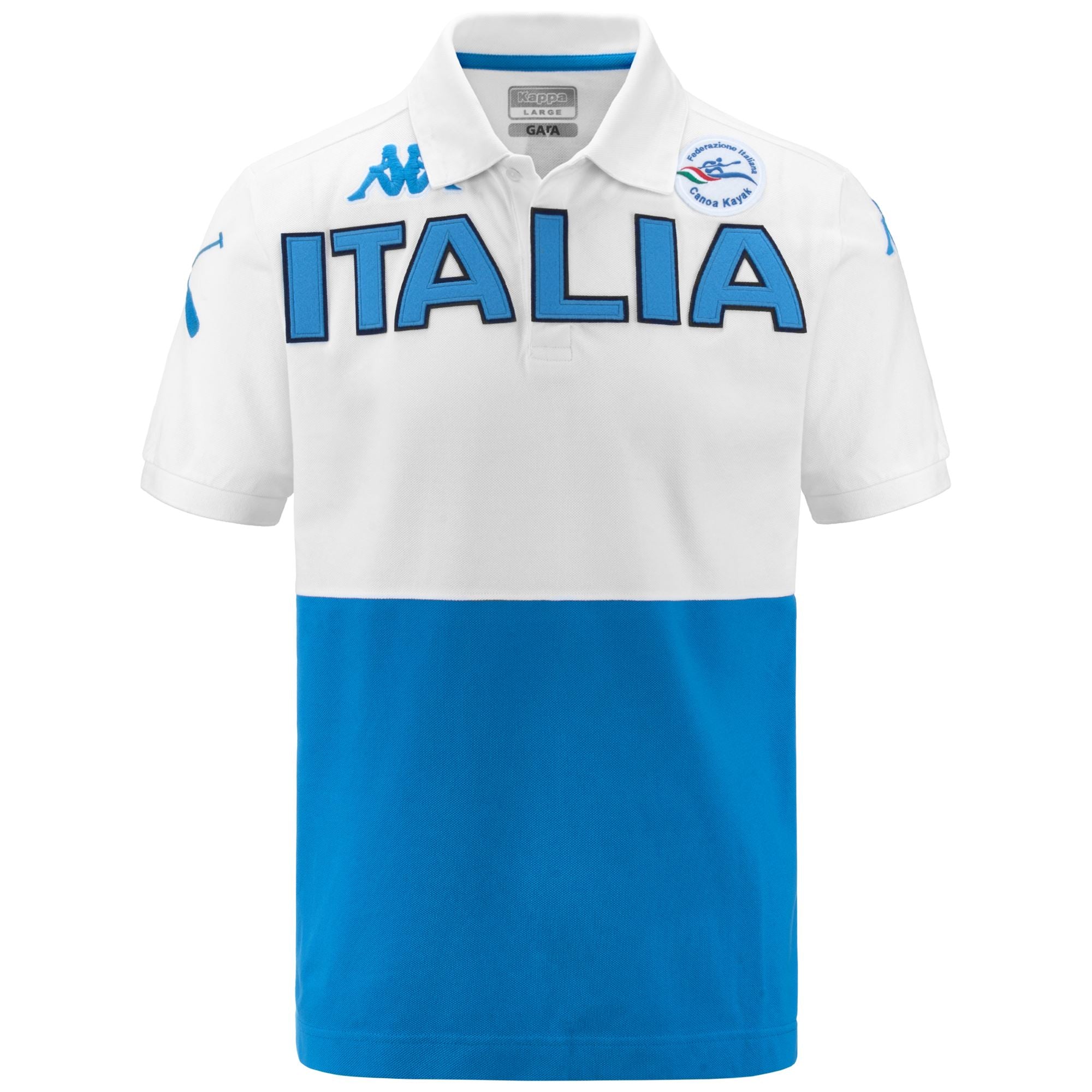 EROI POLO ITALIA FICK White-azure | Kappa near me