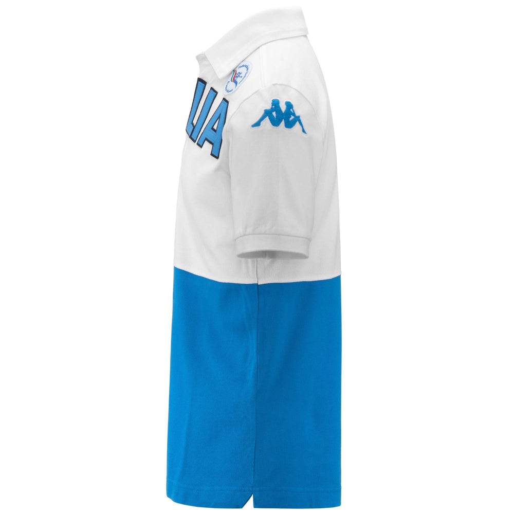 EROI POLO ITALIA FICK White-azure | Kappa near me