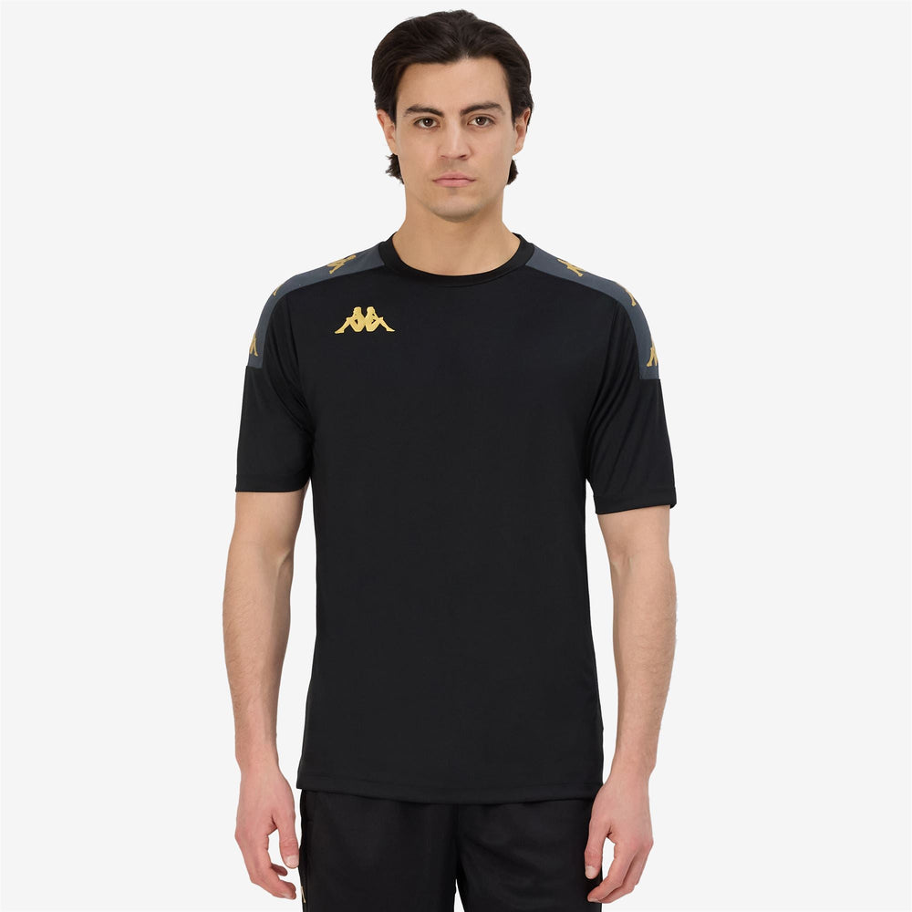 KAPPA4FOOTBALL GIANTO Black-grey Dk | Kappa discount
