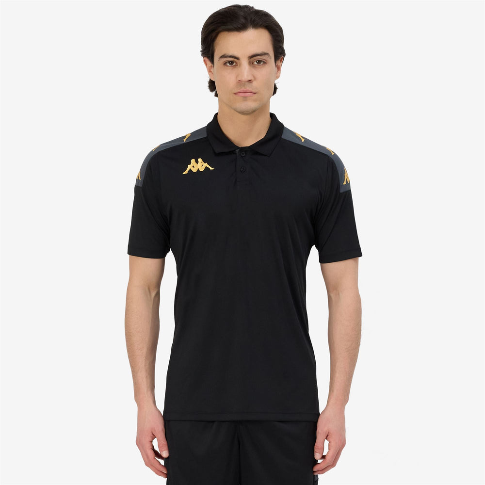 KAPPA4FOOTBALL GHIOLO Black-grey Dk | Kappa US