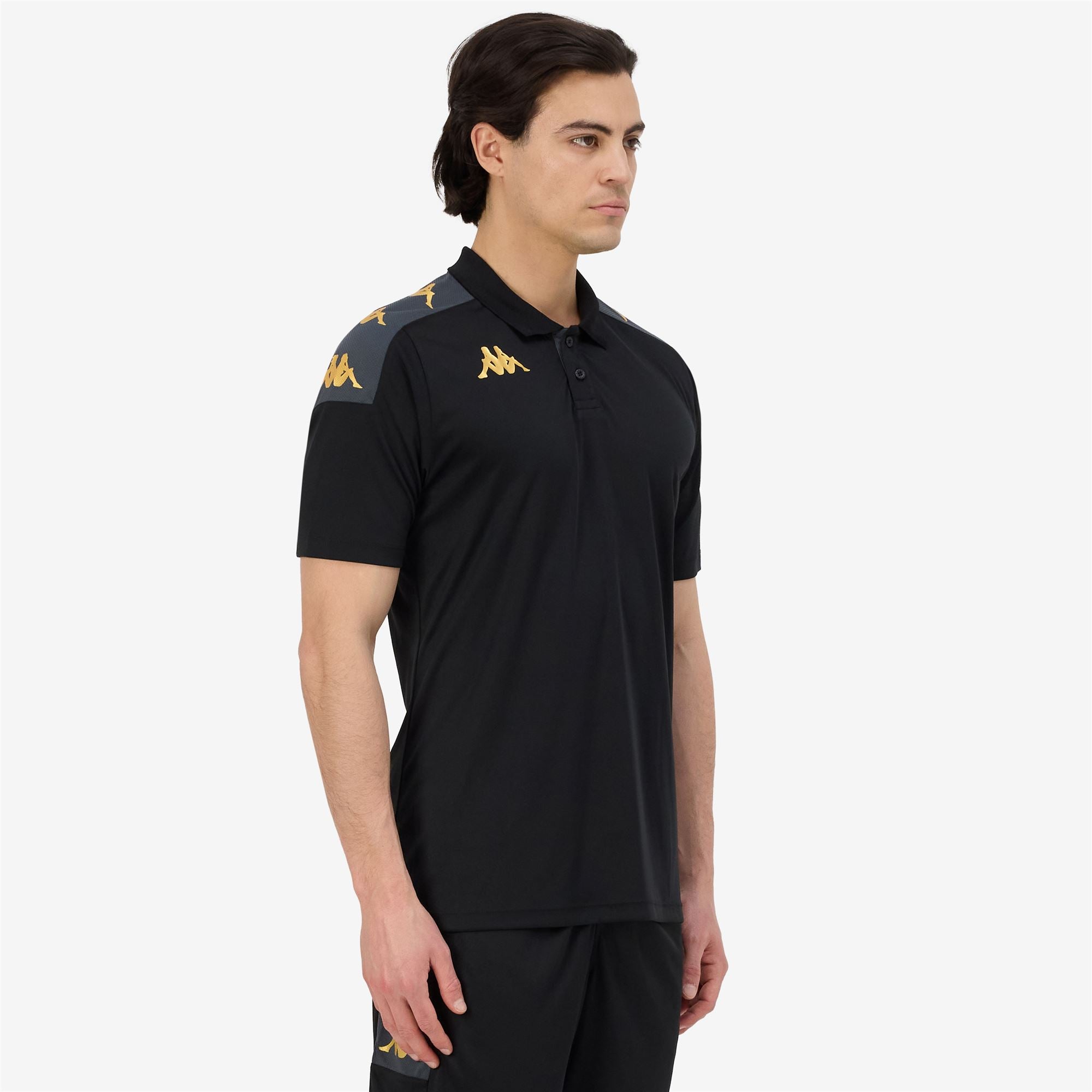 KAPPA4FOOTBALL GHIOLO Black-grey Dk | Kappa US