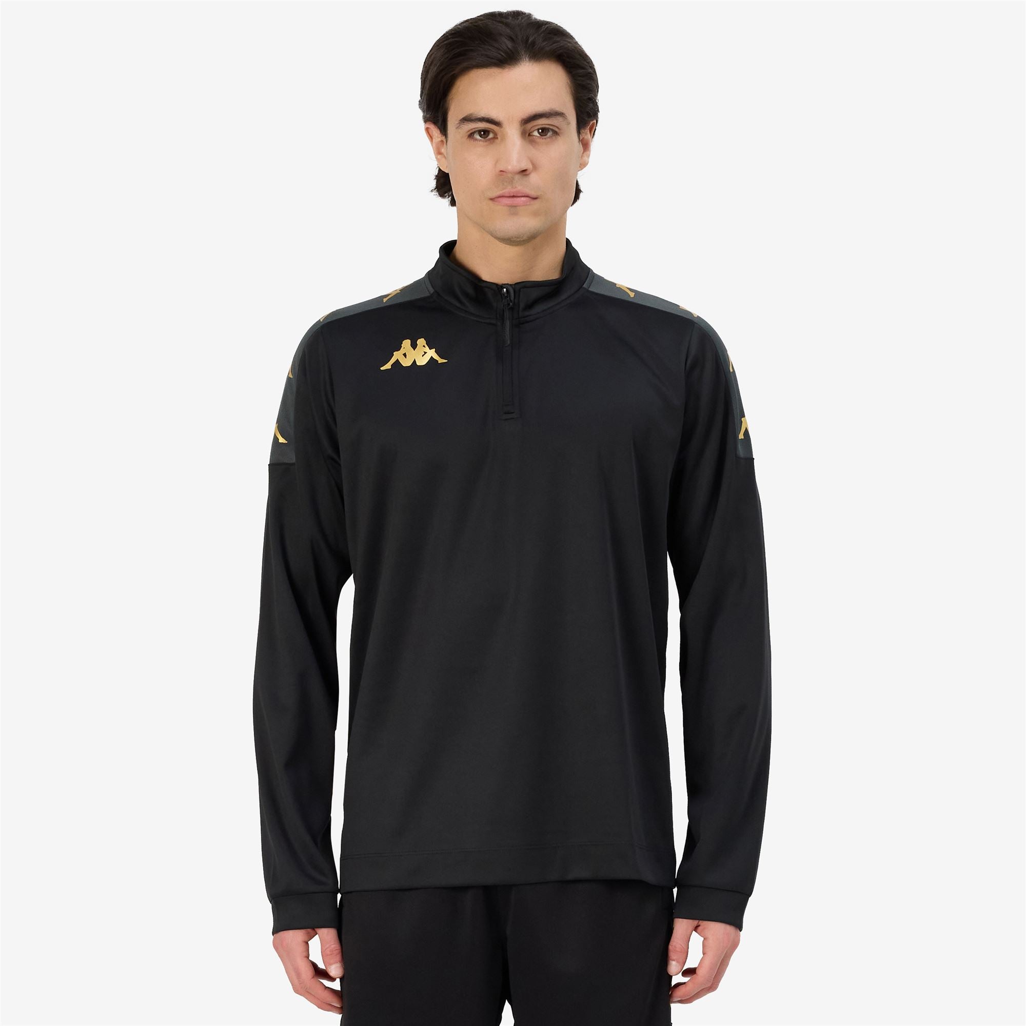 KAPPA4FOOTBALL GASSOLO Black-grey Dk | Kappa near me