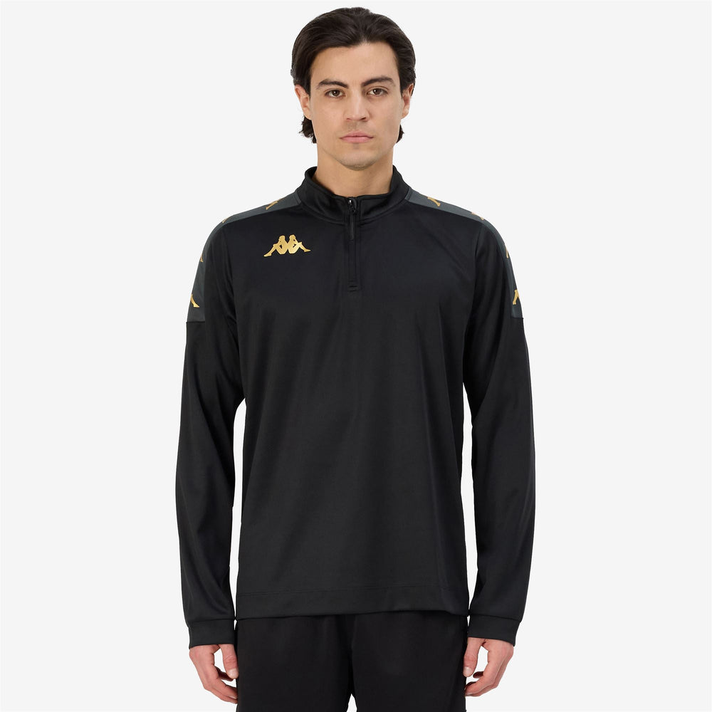 KAPPA4FOOTBALL GASSOLO Black-grey Dk | Kappa near me