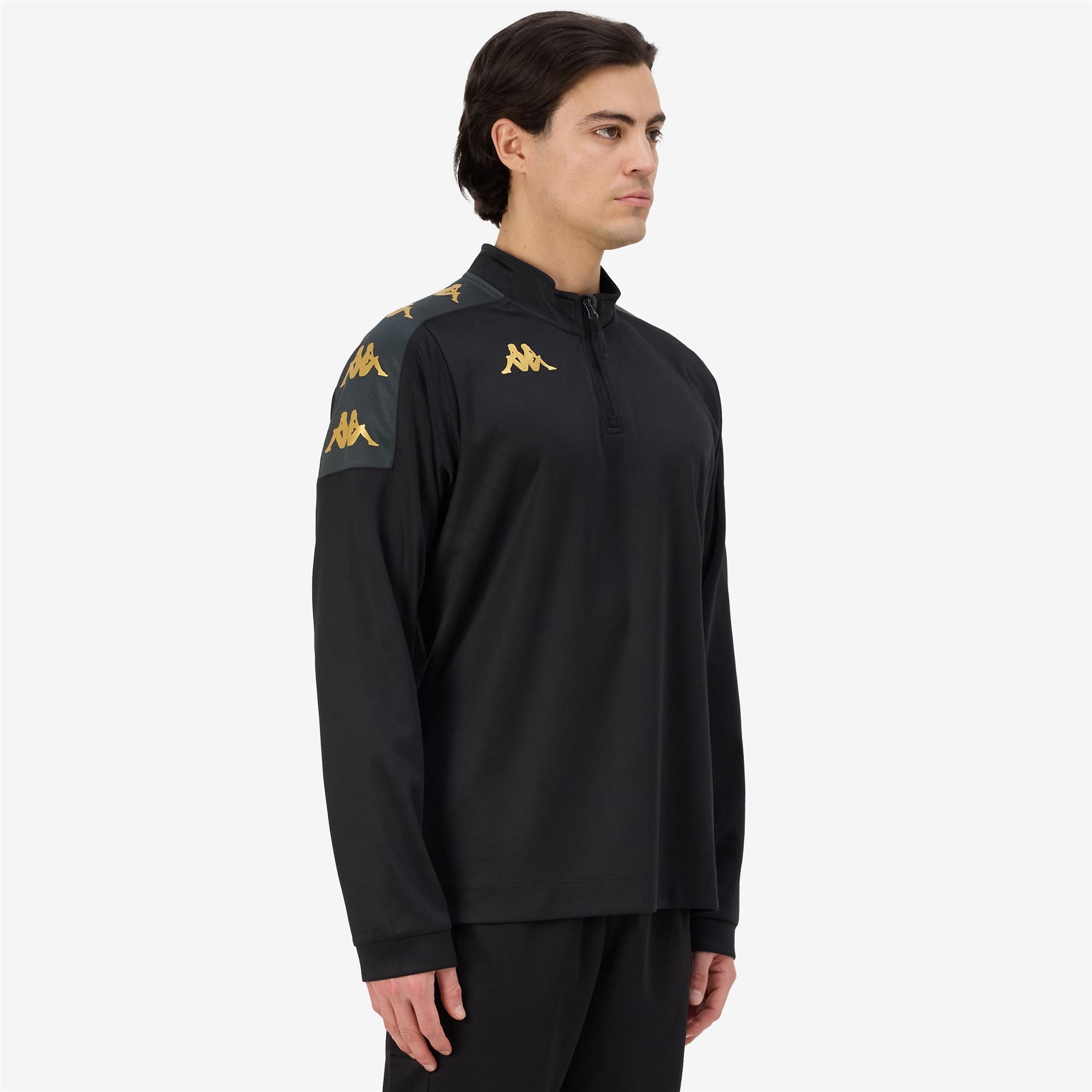 KAPPA4FOOTBALL GASSOLO Black-grey Dk | Kappa near me