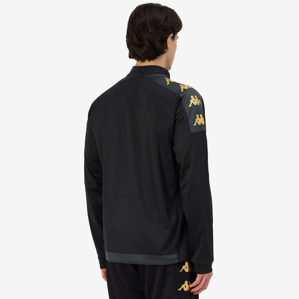 KAPPA4FOOTBALL GASSOLO Black-grey Dk | Kappa near me