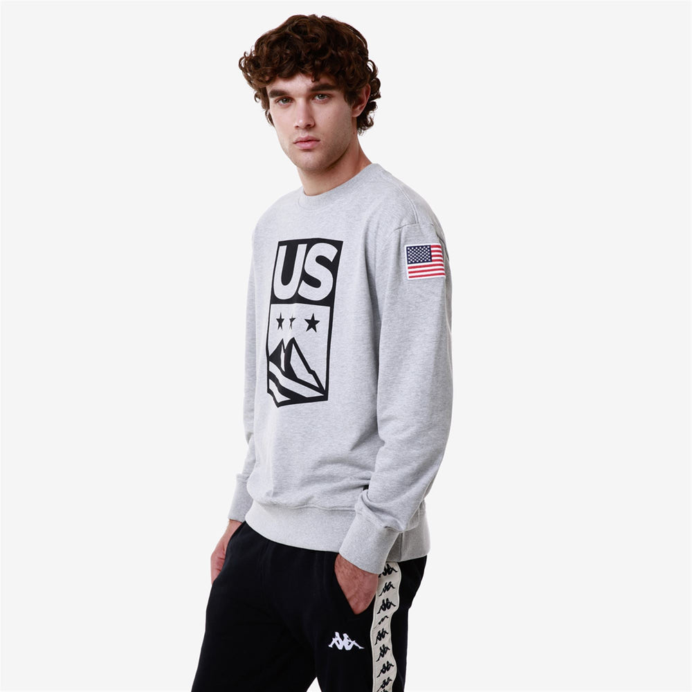 UTAHI 2 US Grey Md-white-melange | Kappa US